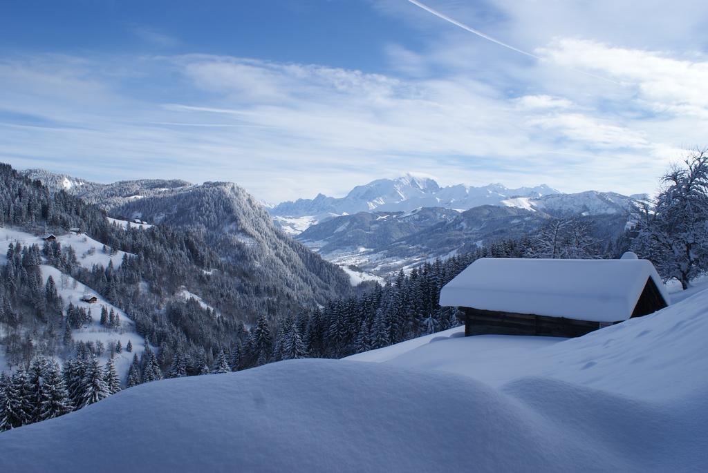 Cabane Entre Terre Et Ciel Saint-Nicolas-la-Chapelle エクステリア 写真